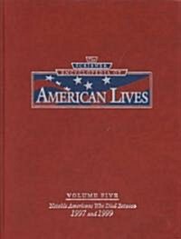 The Scribner Encyclopedia of American Lives: (1997-1999) (Hardcover)