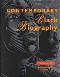 Contemporary Black Biography: Profiles from the International Black Community (Hardcover)