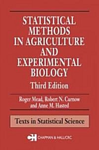 Statistical Methods in Agriculture and Experimental Biology (Paperback, 3)