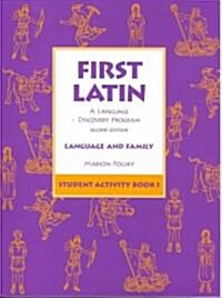 [중고] First Latin: A Language Discovery Program Student Activity Book I (Paperback, 2)