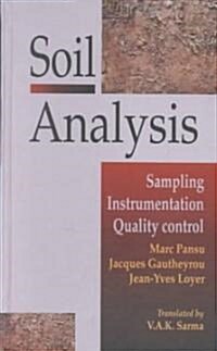 Soil Analysis (Hardcover)