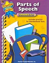Parts of Speech Grades 3-4 (Paperback)