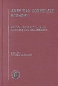 American Corporate Economy (Hardcover)