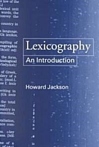 Lexicography : An Introduction (Paperback)
