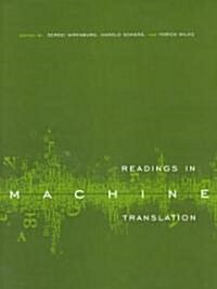 Readings in Machine Translation (Hardcover)