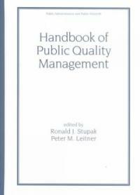 Handbook of public quality management