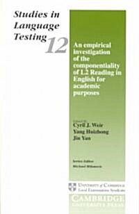An Empirical Investigation of the Componentiality of L2 Reading in English for Academic Purposes (Paperback)