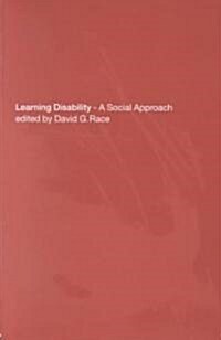 Learning Disability : A Social approach (Paperback)