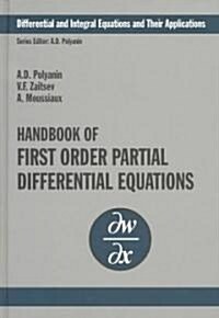 Handbook of First-Order Partial Differential Equations (Hardcover)