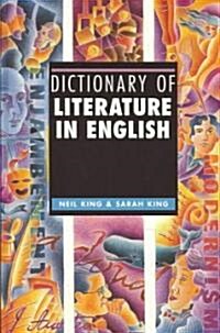 Dictionary of Literature in English (Hardcover)