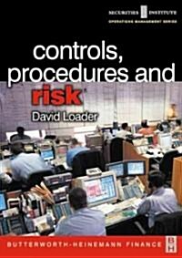 Controls, Procedures and Risk (Paperback, New)