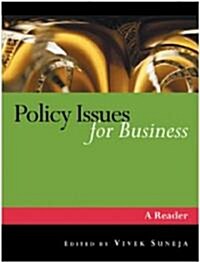 Policy Issues for Business: A Reader (Paperback)