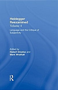 Heidegger and Contemporary Philosophy : Heidegger Reexamined (Hardcover)