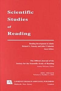 Reading Development in Adults: A Special Issue of Scientific Studies of Reading (Paperback)