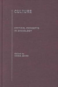 Culture : Critical Concepts in Sociology (Multiple-component retail product)