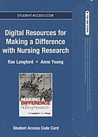 Making a Difference With Nursing Research Coursecompass Access Card (Pass Code)