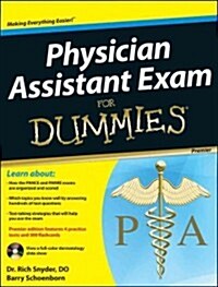 Physician Assistant Exam for Dummies [With CDROM] (Paperback)