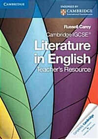 Cambridge IGCSE Literature in English Teachers Resource (CD-ROM)