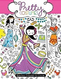 Pretty Costumes: Beautiful Costumes to Color! (Paperback)