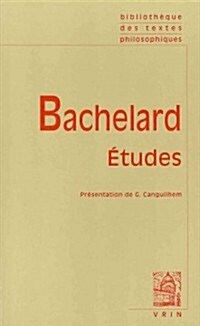 Gaston Bachelard: Etudes (Paperback)