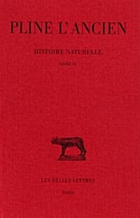 Pline lAncien, Histoire Naturelle: Livre IX (Des Animaux Marins) (Paperback)