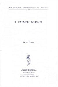 LExemple de Kant (Paperback)