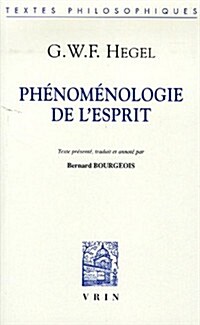 Phenomenologie De Lesprit (Paperback)