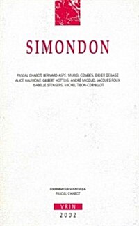 Simondon (Paperback)