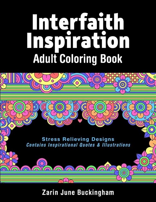 Interfaith Inspiration: Adult Coloring Book (Paperback)