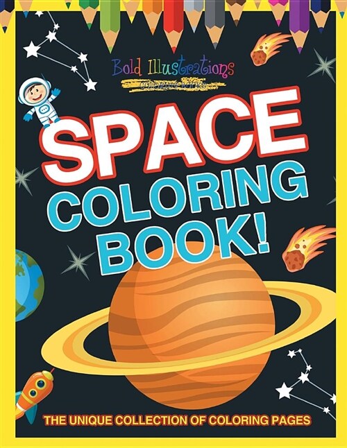 Space Coloring Book! (Paperback)