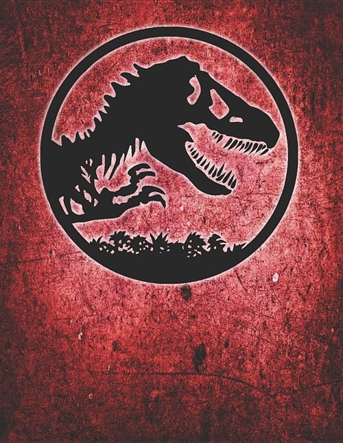 Jurassic Park LOGO Journal Notebook: Medium College Ruled Notebook, 120 Page, Lined 8.5 X 11 in (21.59 X 27.94 CM) (Paperback)