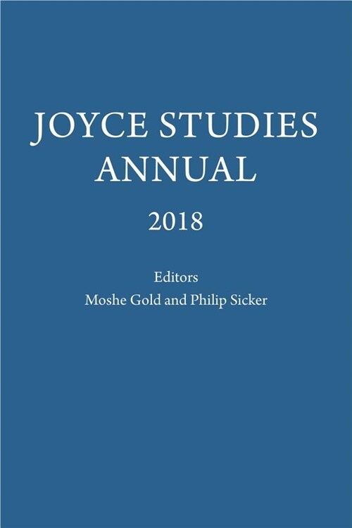 Joyce Studies Annual 2018 (Hardcover)