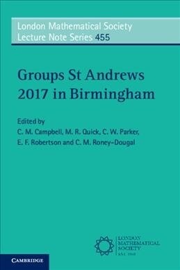 Groups St Andrews 2017 in Birmingham (Paperback)