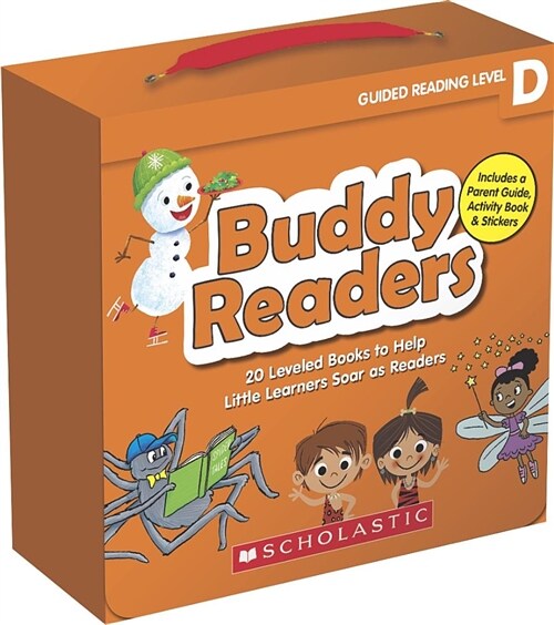 Buddy Readers: Level D (Parent Pack): 20 Leveled Books for Little Learners (Boxed Set)