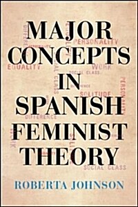 Major Concepts in Spanish Feminist Theory (Hardcover)