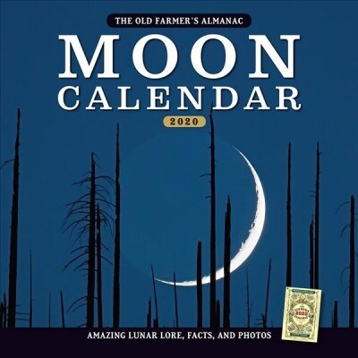 The 2020 Old Farmers Almanac Moon Calendar (Wall)