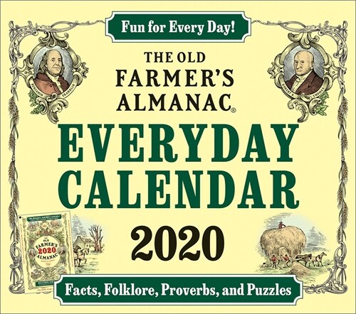 The 2020 Old Farmers Almanac Everyday Box Calendar (Daily)