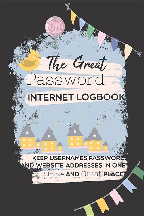 Internet Password Log Book: White Journal and Logbook to Defend Usernames and Passwords (Paperback)