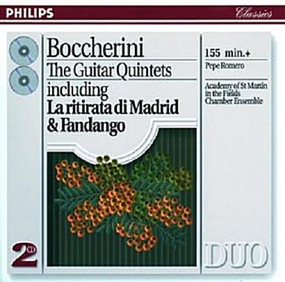 Luigi Boccherini - The Guitar Quintets / Pepe Romero  [2 for 1]