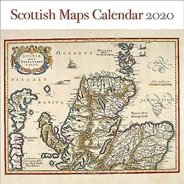 Scottish Maps Calendar 2020 (Calendar)
