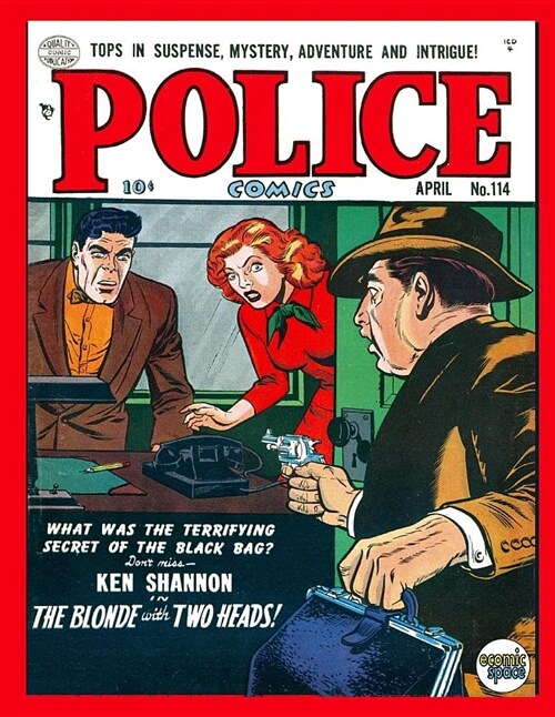 Police Comics #114: Classic Crime Comics (Paperback)