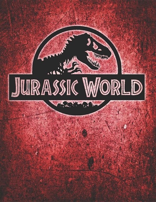 Jurassic World Badge Journal Notebook: Medium College Ruled Notebook, 120 Page, Lined 8.5 X 11 in (21.59 X 27.94 CM) (Paperback)