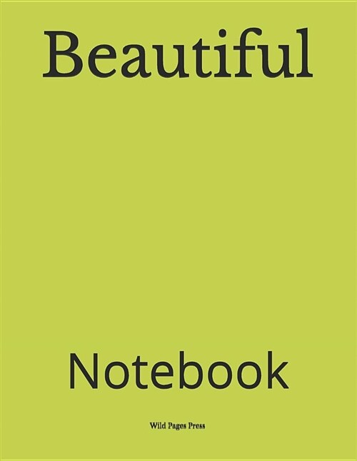 Beautiful: Notebook (Paperback)
