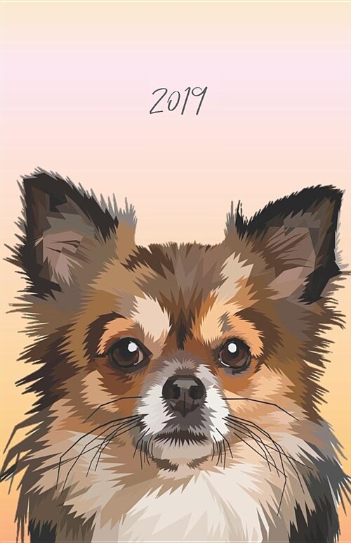 2019: Chihuahua - Monthly and Weekly Planner 2019 (Also Dec 2018) with Yearly Overviews, Monthly Calendars and Weekly 2-Page (Paperback)