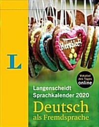 Langenscheidt Sprachkalender 2020 Deutsch - German 2020 Day-To-Day Calendar (Monolingual German) (Daily)