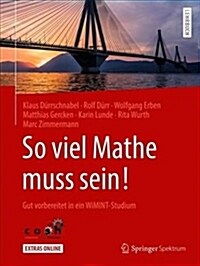 So Viel Mathe Muss Sein!: Gut Vorbereitet in Ein Wimint-Studium (Paperback, 1. Aufl. 2019)