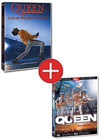  [DVD] 퀸 보헤미안 랩소디 (윔블리 공연 / 몬트리올 공연) (2disc) - 낱장 묶음