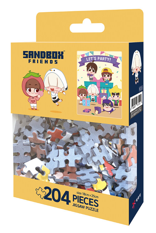 샌드박스프렌즈 팬시 퍼즐 204PCS : 렛츠 파티