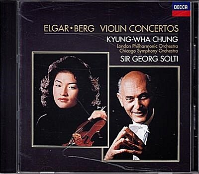 [중고] Elgar,Berg Violin Concertos Kyung Wha Chung