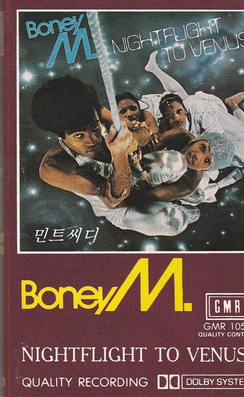 [중고] [카세트 테이프] Boney M. ‎– Nightflight To Venus